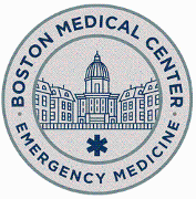 The Department of Emergency Medicine in the Boston Medical Center Health System (BMCHS) and Boston University Chobanian & Avedisian School of Medicine (BUCAMED) Logo